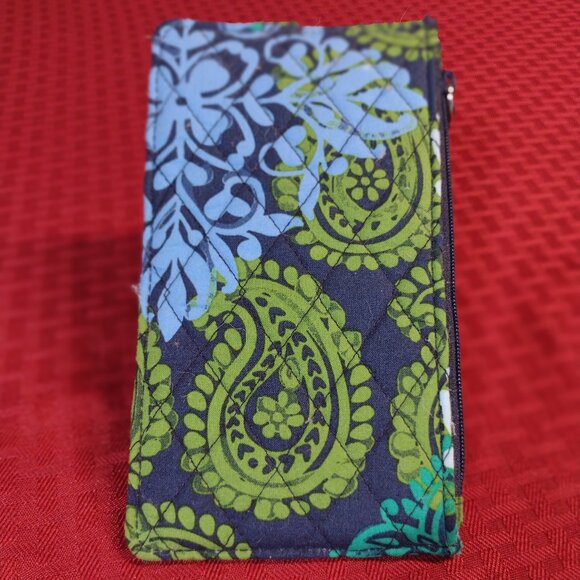 NEW without tags Vera Bradley Caribbean Sea Small Clutch/Wallet - Picture 2 of 8